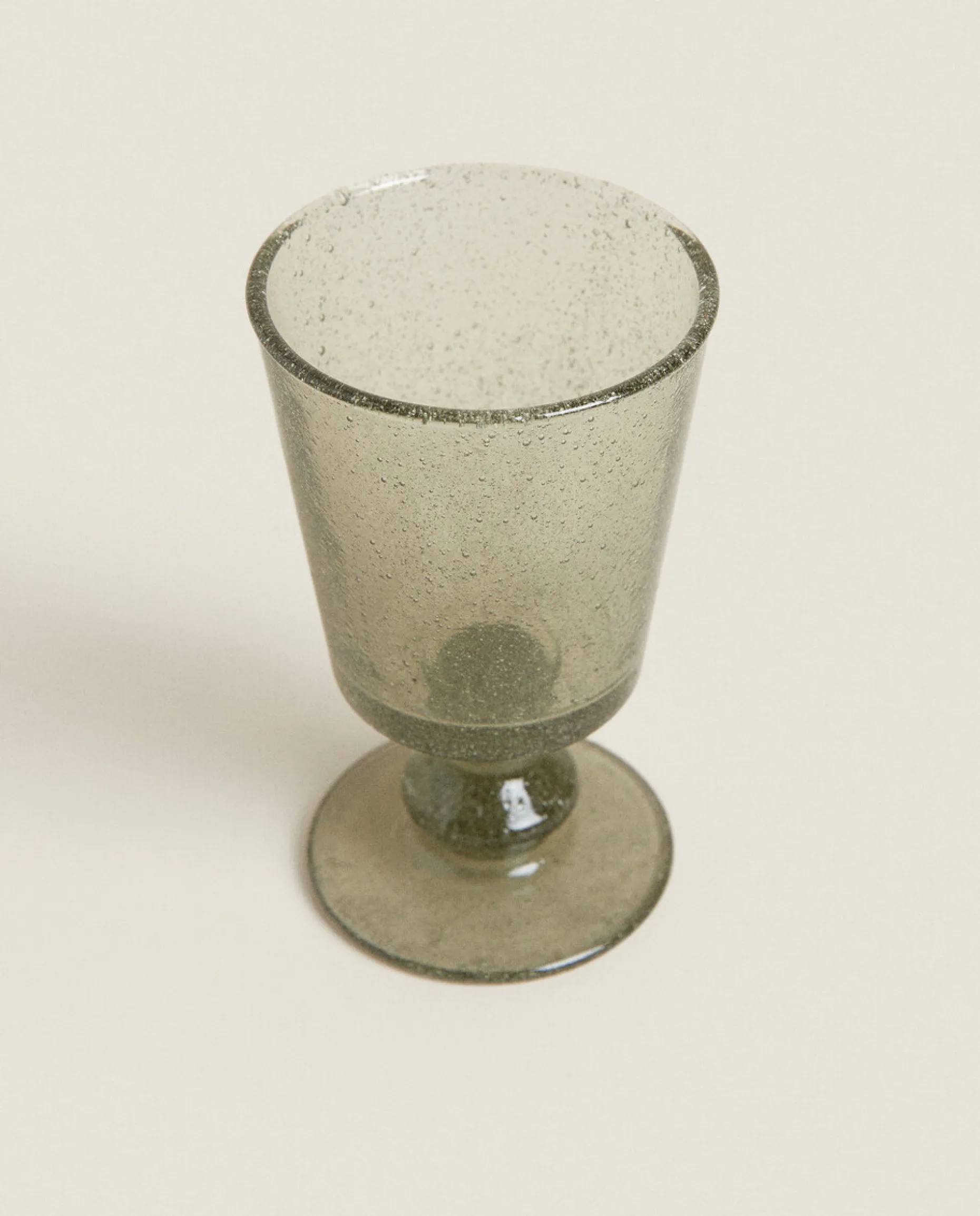 Bubble-Effect Wine Glass