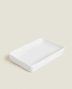 Ceramic Soap Dispenser With A Raised Design