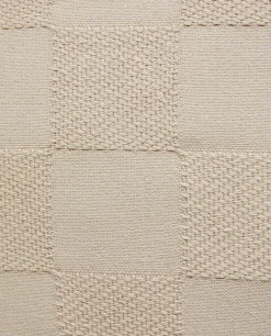 Check Cotton Throw Pillow Cover
