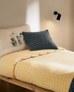 Check Duvet Cover