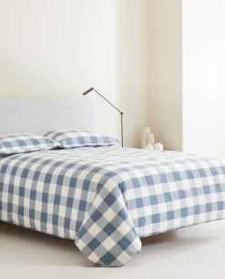 Check Duvet Cover