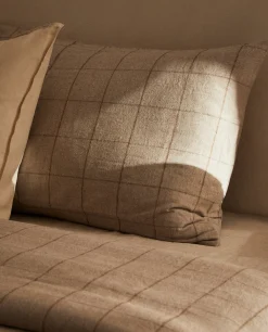 Check Flannel Pillowcase