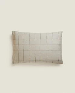 Check Flannel Pillowcase