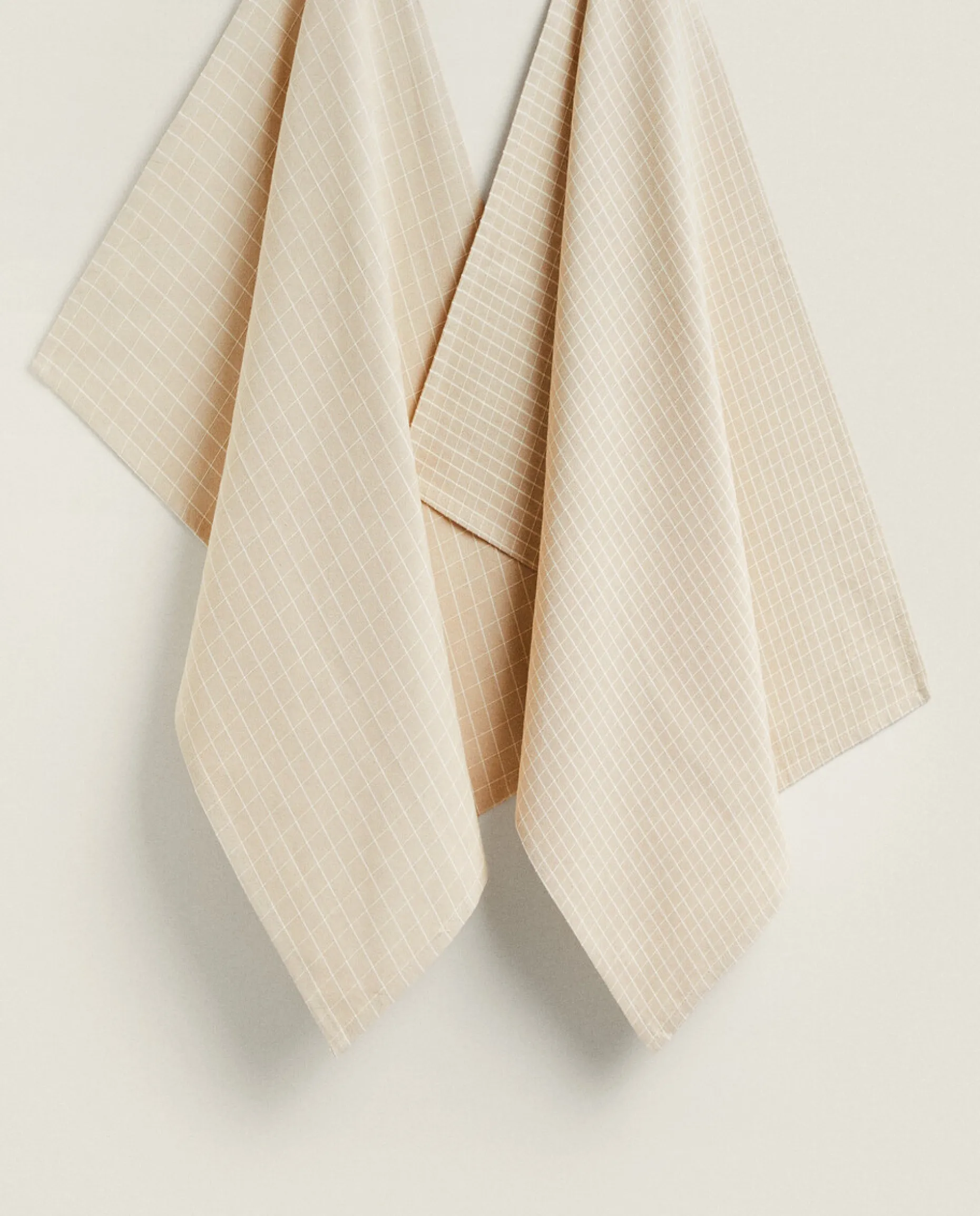 Check Kitchen Towel (Pack Of 2)