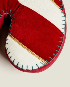 Children'S Candy Cane Christmas Pillow