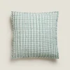 Children'S Checked Christmas Throw Pillow Cover