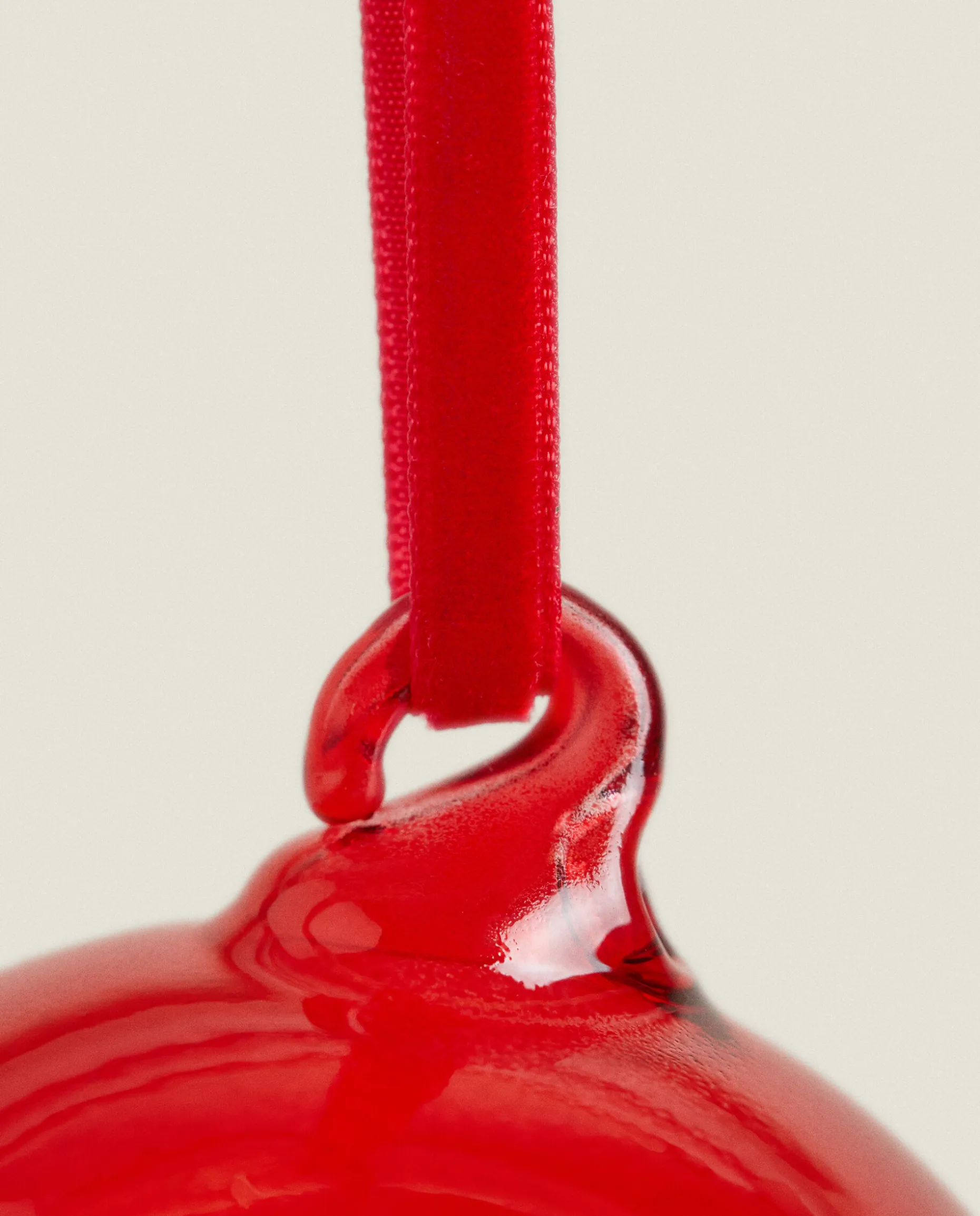 Christmas Plain Glass Bauble Decoration