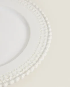Christmas Snowflake Stoneware Cake Dish
