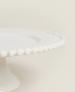Christmas Snowflake Stoneware Cake Dish