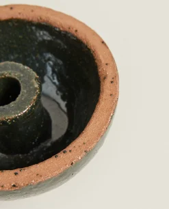 Clay Candlestick