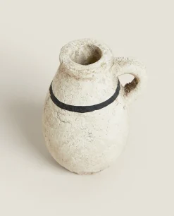 Clay Vase Candlestick
