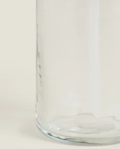 Clear Glass Soap Dispenser