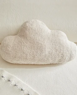 Cloud-Shaped Throw Pillow