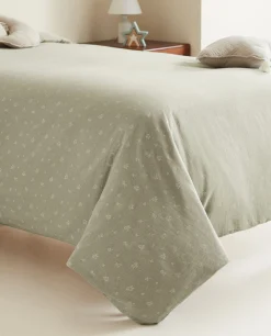 Clover Cotton Chiffon Duvet Cover