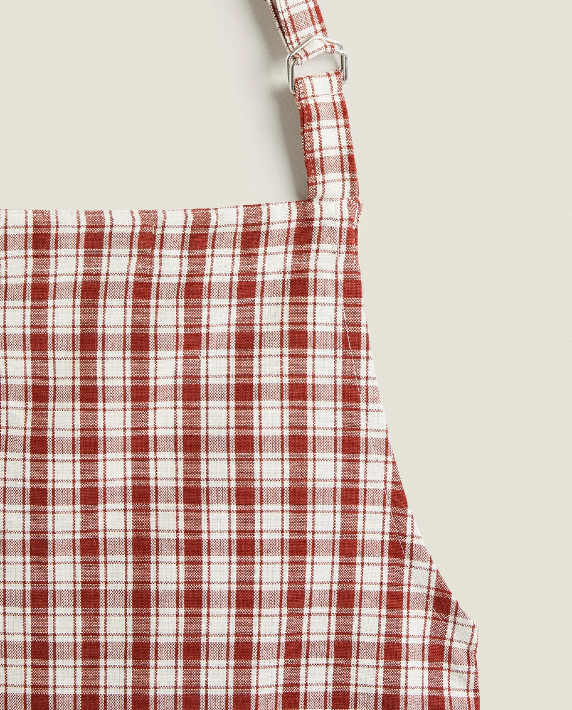 Colored Check Apron