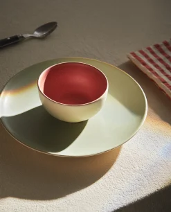 Colored Mini Stoneware Bowl