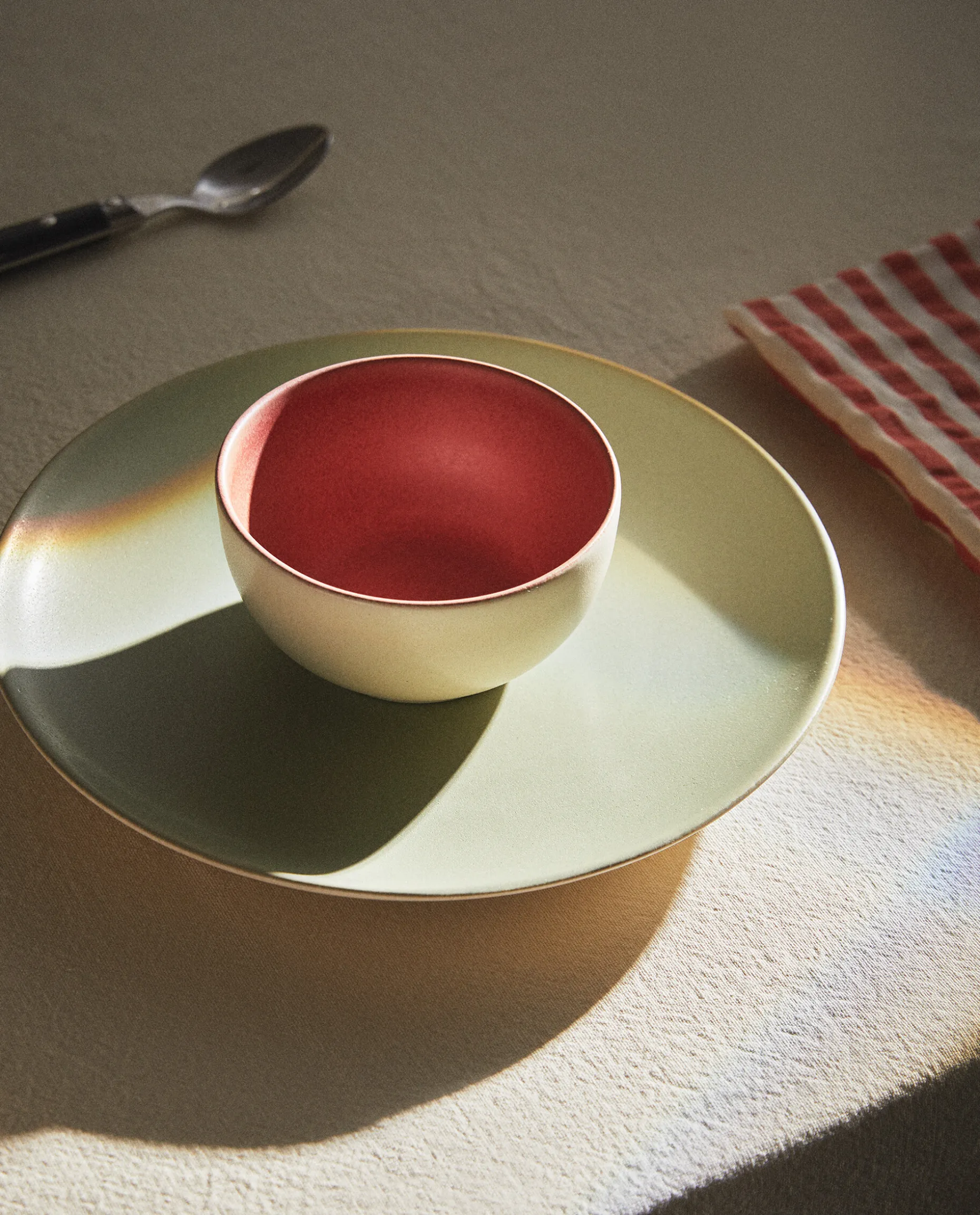 Colored Mini Stoneware Bowl