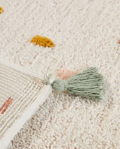 Colored Polka Dot Rug