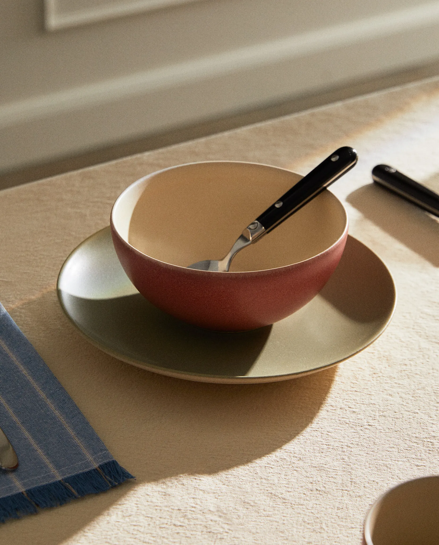 Colored Stoneware Bowl