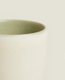 Colored Stoneware Tumbler