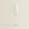 Conical Crystalline Wine Glass