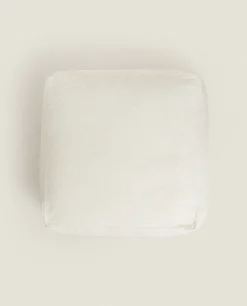 Cotton Boucle Pouf