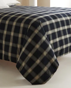 Cotton Check Duvet Cover