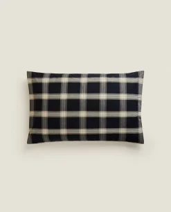 Cotton Check Pillowcase