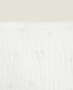 Cotton Chiffon Clover Cosmetic Bag