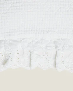 Cotton Jacquard Throw Pillow Cover