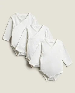 Cotton Jersey Bodysuits (Pack Of 3)