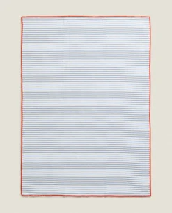Cotton Kitchen Towel With Stripes (Pack Of 2)