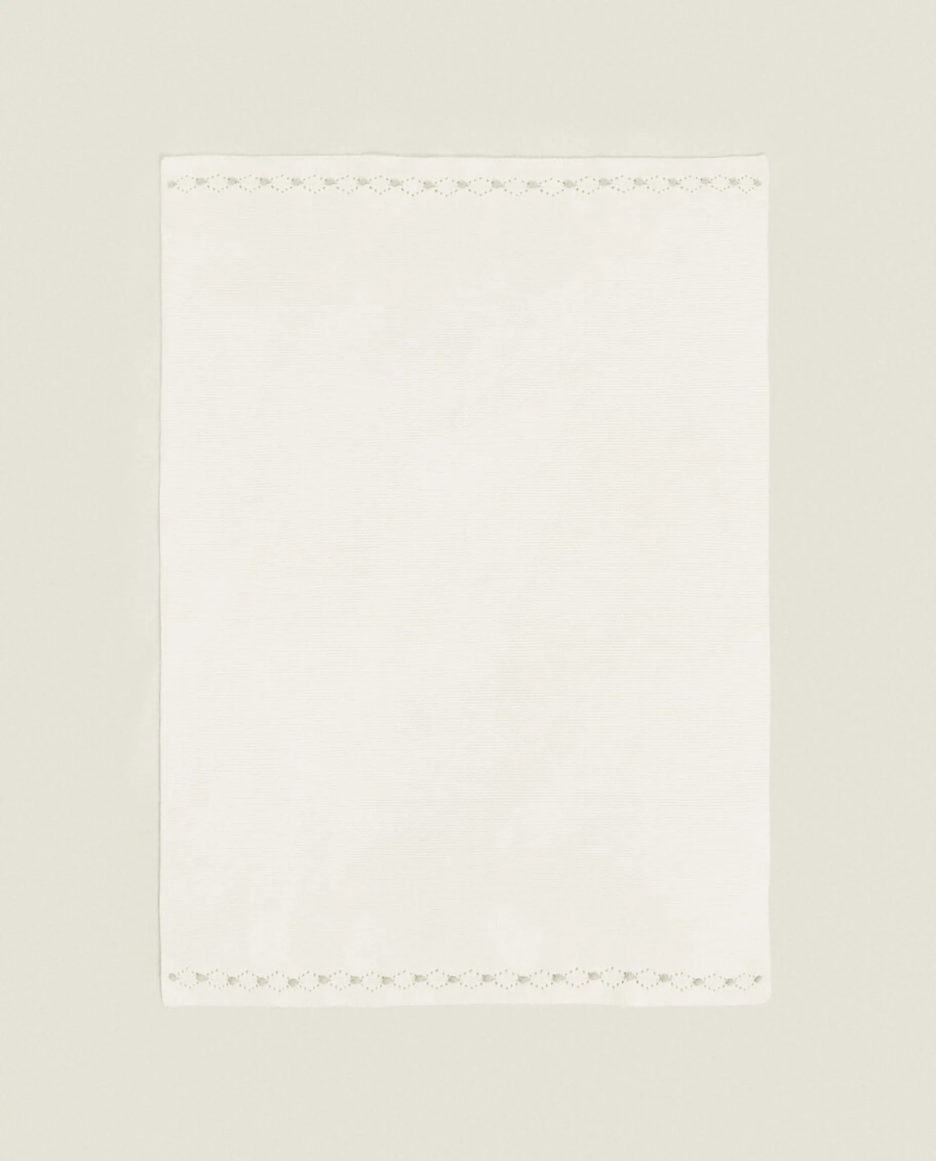Cotton Knit Blanket