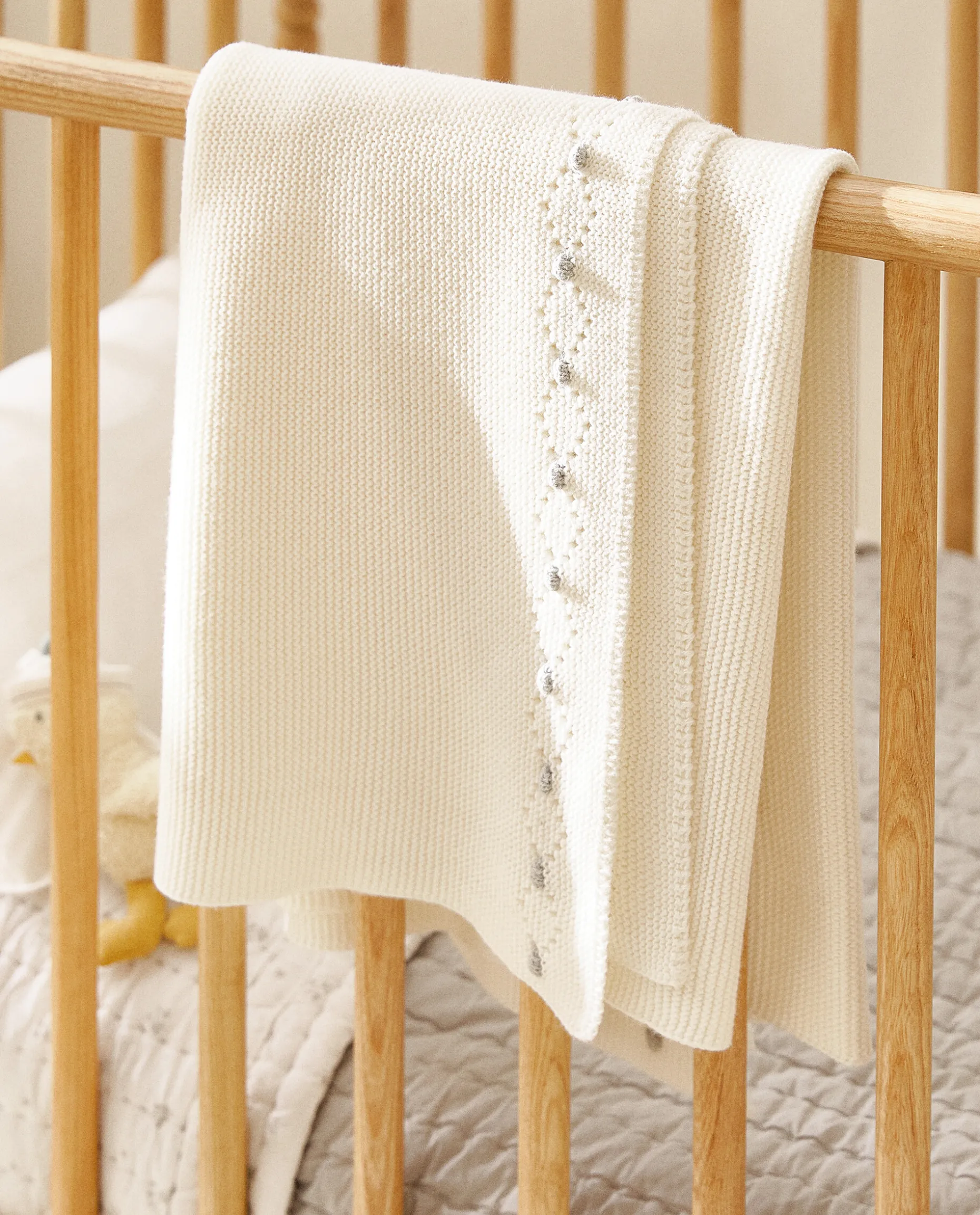 Cotton Knit Blanket