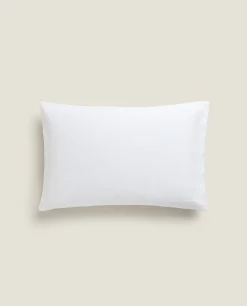 Cotton Throw Pillow Cover With Border