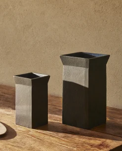 Dark Metal Vase
