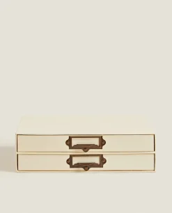 Document Holder With Drawers