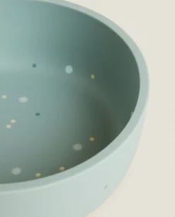 Dots Silicone Bowl
