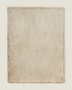 Double-Textured Faux Fur Blanket