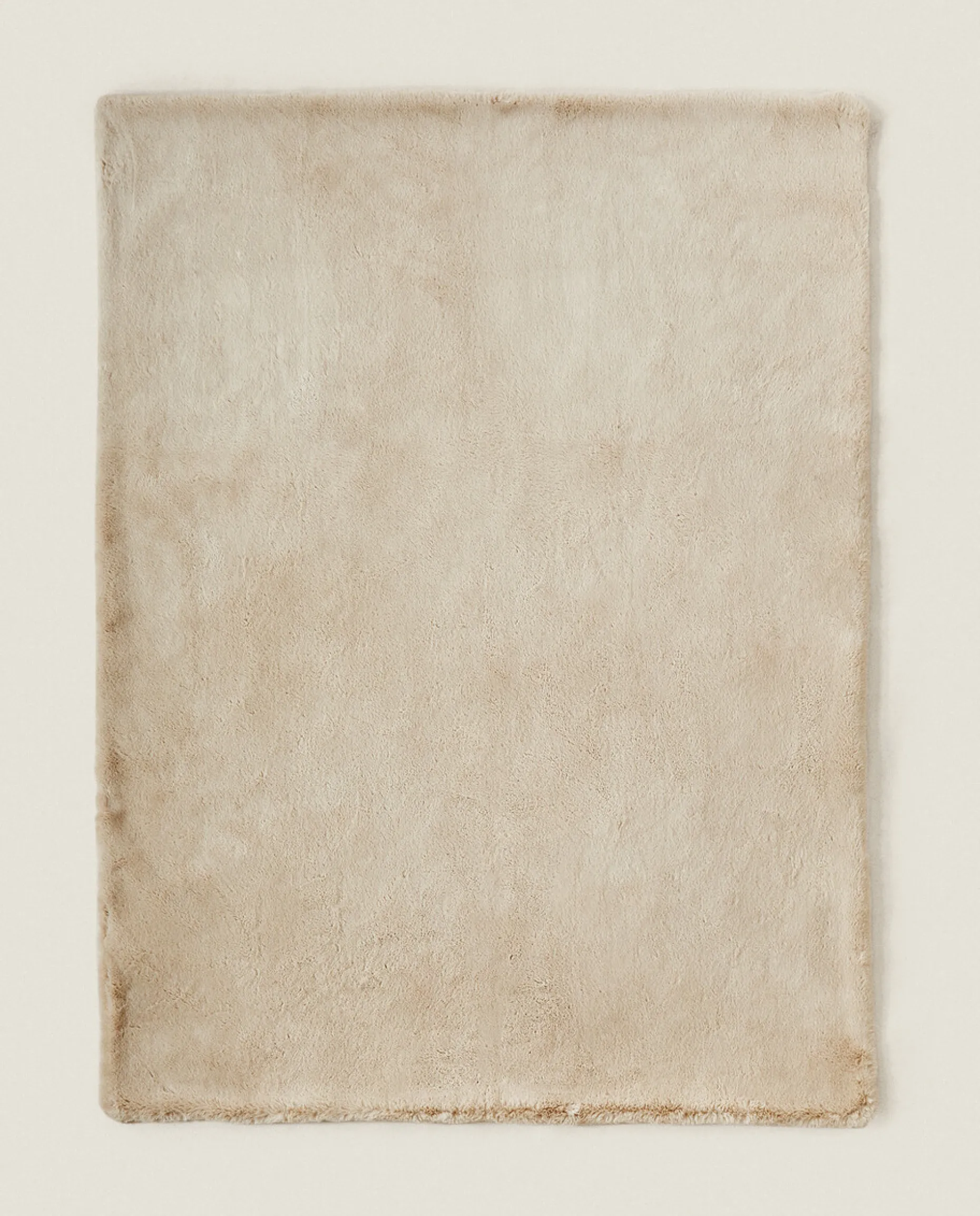 Double-Textured Faux Fur Blanket
