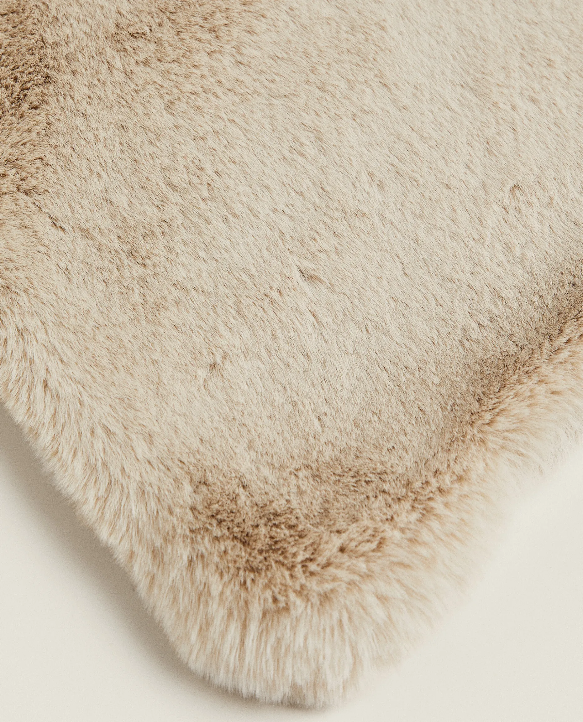 Double-Textured Faux Fur Blanket