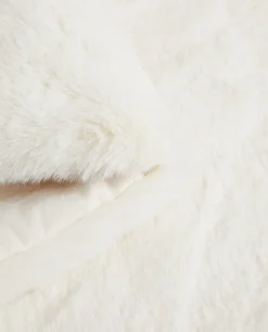 Double-Textured Faux Fur Blanket
