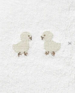 Duck Cross-Stitch Bib
