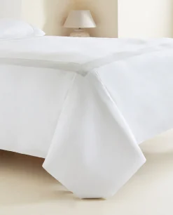 Duvet Cover With Linen Border