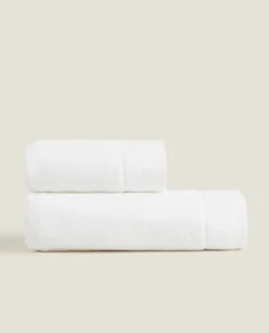 Embroidered Border Towel