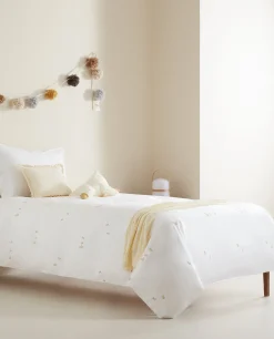 Embroidered Duvet Cover
