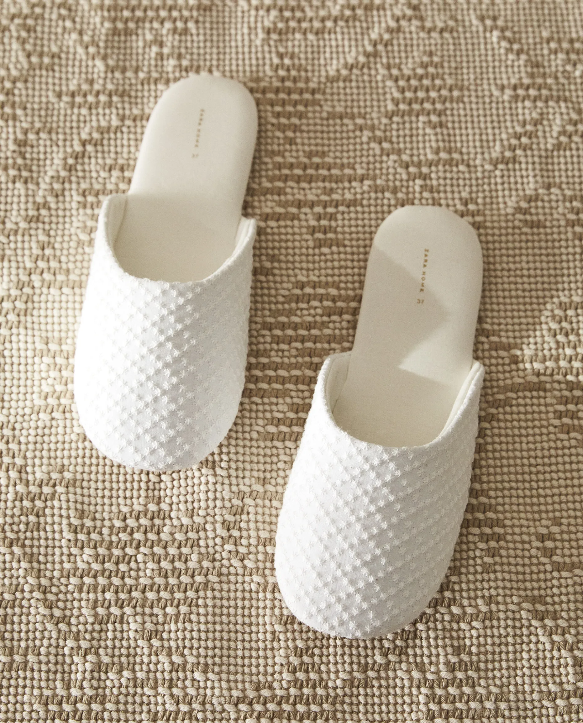Embroidered Fabric Slippers