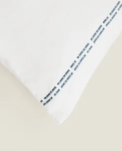 Embroidered Throw Pillow Cover