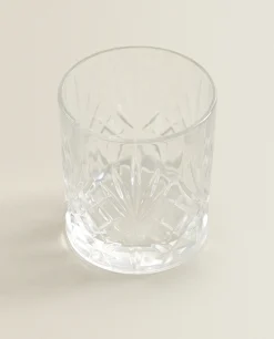 Engraved Crystalline Shot Glass