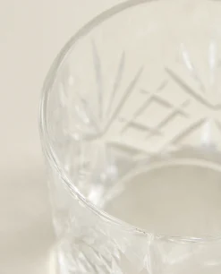 Engraved Crystalline Shot Glass